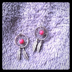 Dream catcher earrings